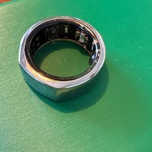 Oura Ring heritage gen 3 silver size 6